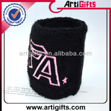 Barato personalizado sweatbands logo para el deporte